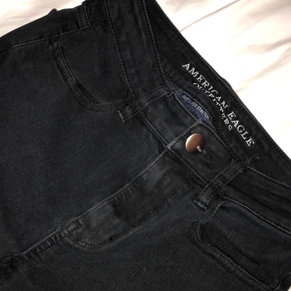 American Eagle Black Skinny Jeans - Picture 4 of 4
